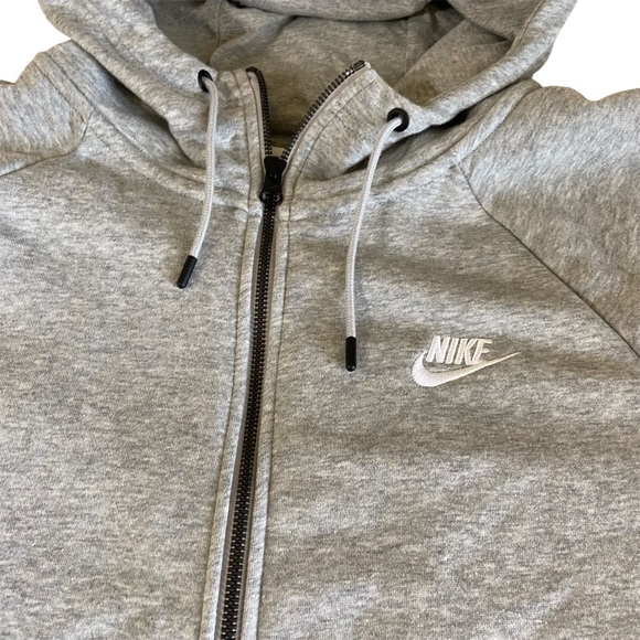Nike full zip fleece hoodie jacket - Picture 3 of 6